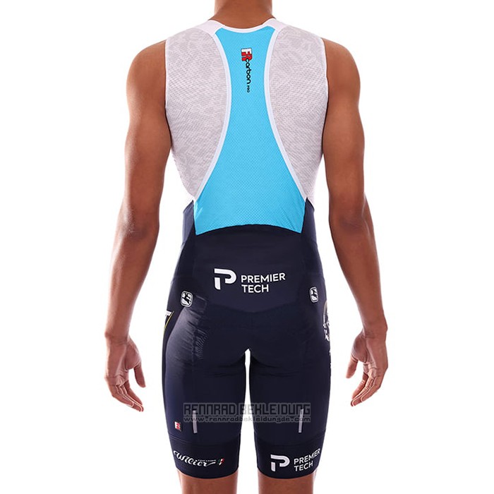 2021 Fahrradbekleidung Astana Champion Spanien Trikot Kurzarm und Tragerhose - zum Schließen ins Bild klicken